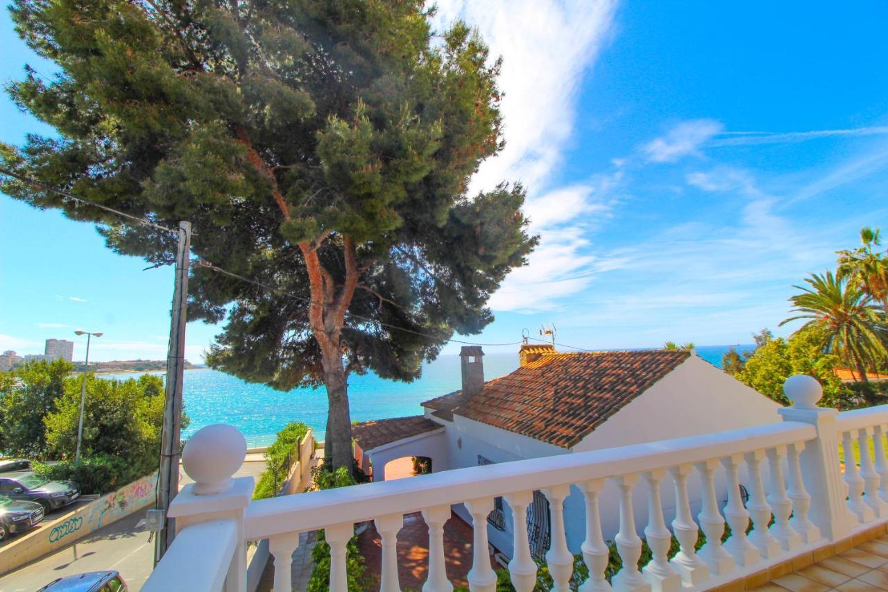Great Villa, Sea Views, 20 Secs Walk To The Beach, Bbq, 9 People, 5 Mins Car From Alicante City Center, Sailing Club 3 Mins Walk Exterior foto